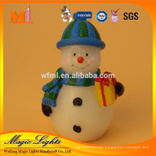 Competitive Price Customized Snowman Christmas Candle with BRC Certificate